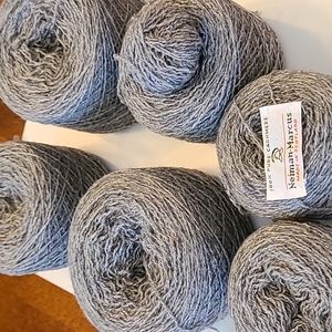 Cashmere yarn Heather gray # 202